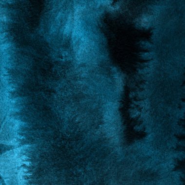 sulu boya boyama doku ile koyu mavi arka plan