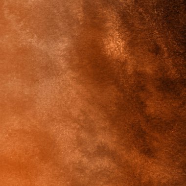 sulu boya boyama doku ile turuncu arka plan