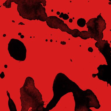 kırmızı arka plan doku soyut siyah boya splatters