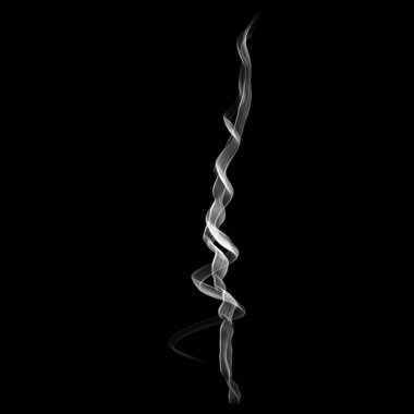 soyut duvar kağıdı, siyah arka plan üzerine duman