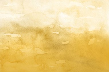 sulu boya boyama doku ile sarı arka plan