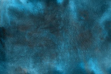 sulu boya boyama doku ile koyu mavi arka plan