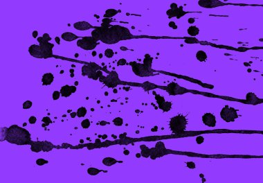 mor arka plan doku soyut siyah boya splatters