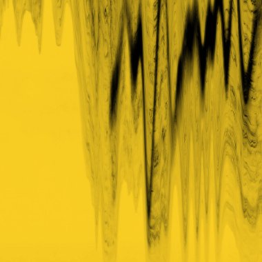 Dijital ekran aksaklık etkisi doku soyut. sarı ve siyah