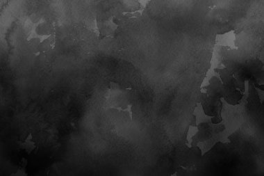 Kağıt arka plan siyah suluboya boya