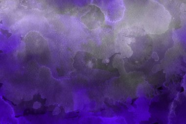 Kağıt arka plan üzerinde mor suluboya boya