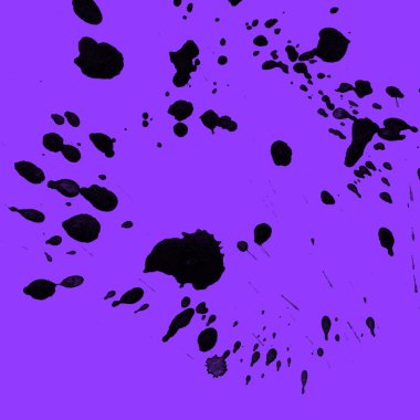 mor arka plan doku soyut siyah boya splatters