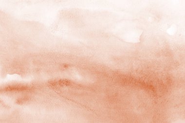 sulu boya boyama doku ile turuncu arka plan