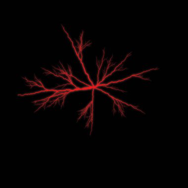 Şimşek desenli koyu soyut arkaplan