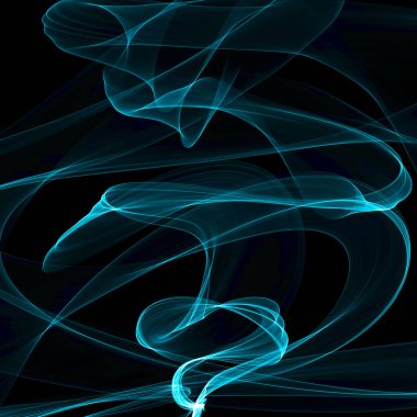 koyu arka plan üzerinde duman ile soyut duvar kağıdı