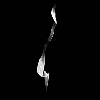 soyut duvar kağıdı, siyah arka plan üzerine duman