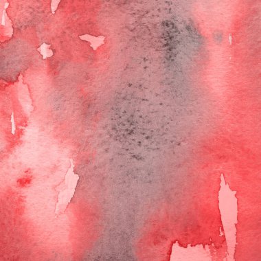 sulu boya boyama doku ile kırmızı arka plan