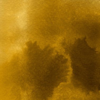 sulu boya boyama doku ile sarı arka plan