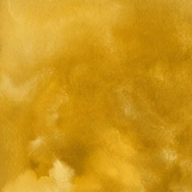 sulu boya boyama doku ile sarı arka plan