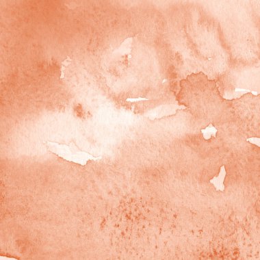 sulu boya boyama doku ile turuncu arka plan