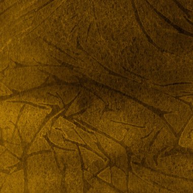 sulu boya boyama doku ile sarı arka plan