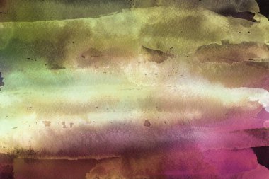 Kağıt arka plan üzerinde renkli sulu boya boya