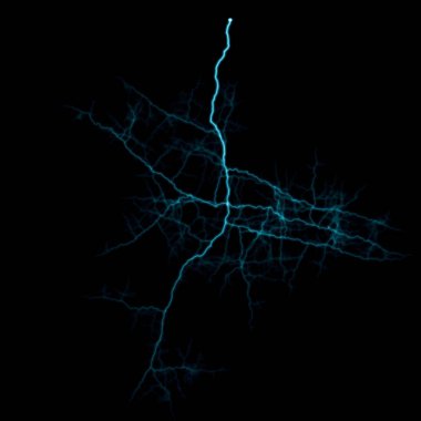 Şimşek desenli koyu soyut arkaplan