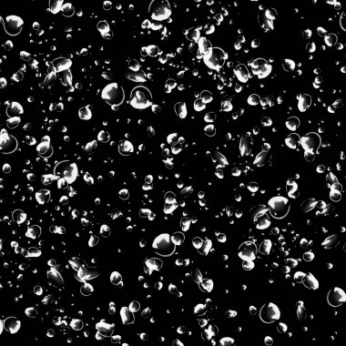 koyu arka plan üzerinde sabun köpüğü ile soyut duvar kağıdı