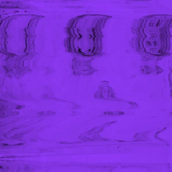 抽象紫罗兰色数字屏幕故障效果纹理 — 图库照片