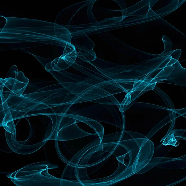 Fondo Pantalla Abstracto Con Humo Sobre Fondo Oscuro — Foto de Stock