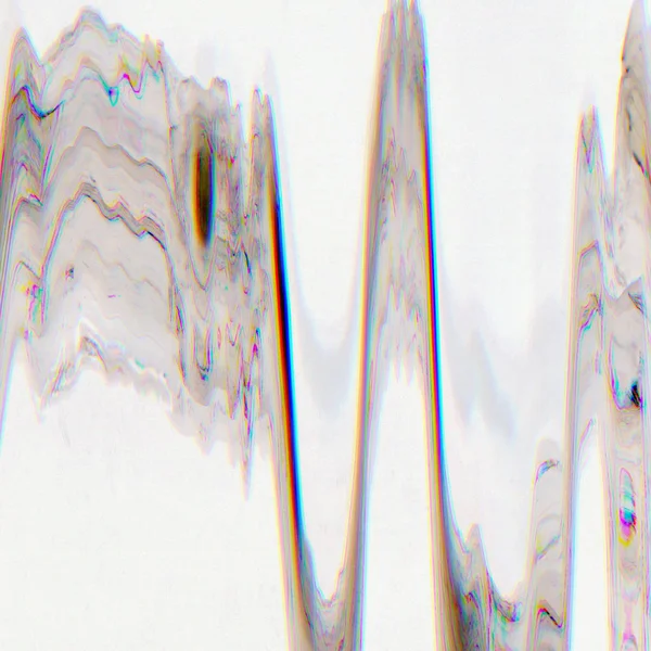 Абстрактная Текстура Эффекта Глюка — стоковое фото