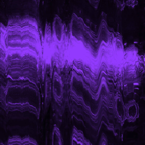 Abstract violet digital screen glitch effect texture.