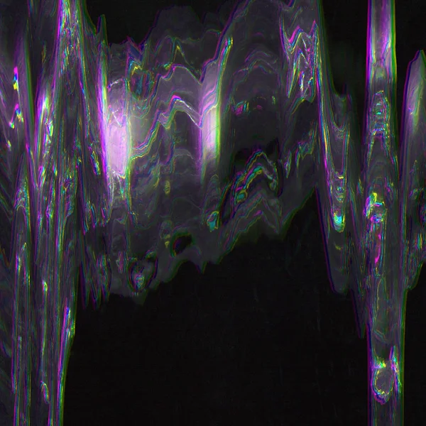 디지털 글리치 텍스처 — 스톡 사진