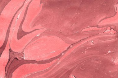 Boya desenli kırmızı mermer arkaplan