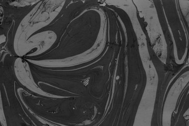 Siyah mermer arka plan boya ile doku sıçramalarına