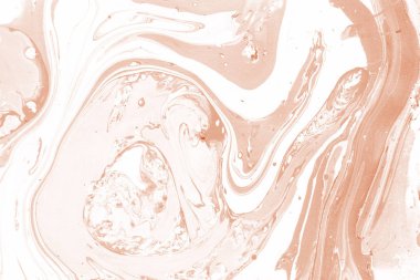 Turuncu mermer arka plan boya ile doku sıçramalarına