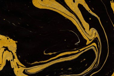 boya ile altın mermer arka plan doku sıçramalarına