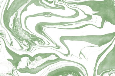 Yeşil mermer arka plan boya ile doku sıçramalarına