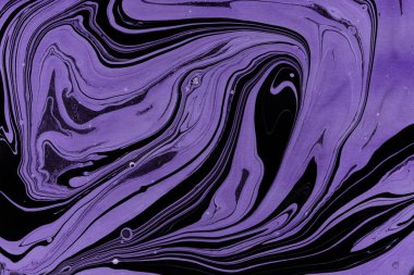 boya desenli mor mermer arkaplan