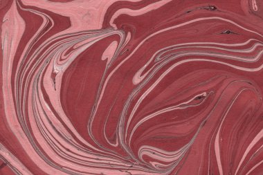 Boya desenli kırmızı mermer arkaplan