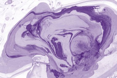 boya desenli mor mermer arkaplan