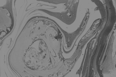 Siyah mermer arka plan boya ile doku sıçramalarına