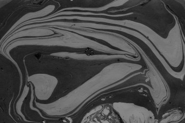 Siyah mermer arka plan boya ile doku sıçramalarına