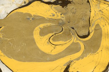 boya ile altın mermer arka plan doku sıçramalarına