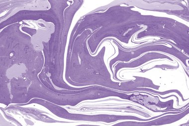 boya desenli mor mermer arkaplan