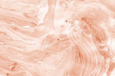 Turuncu mermer arka plan boya ile doku sıçramalarına