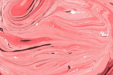 Boya desenli kırmızı mermer arkaplan