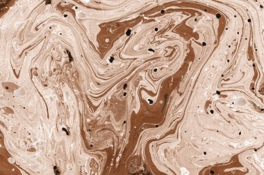 Turuncu mermer arka plan boya ile doku sıçramalarına