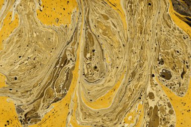 boya ile altın mermer arka plan doku sıçramalarına