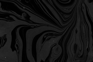 Siyah mermer arka plan boya ile doku sıçramalarına