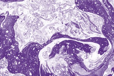 boya desenli mor mermer arkaplan