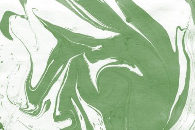 Yeşil mermer arka plan boya ile doku sıçramalarına