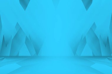 Mavi ürün Vitrin Spot arka plan