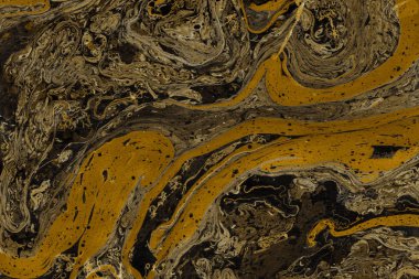boya ile altın mermer arka plan doku sıçramalarına