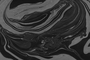 Siyah mermer arka plan boya ile doku sıçramalarına